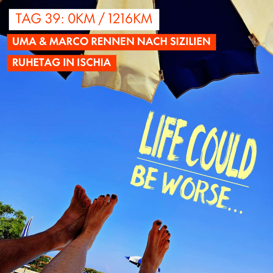 Tag 39: Amunì compà, Uma & Marco rennen nach Sizilien!: 0km - Ruhetag auf Ischia