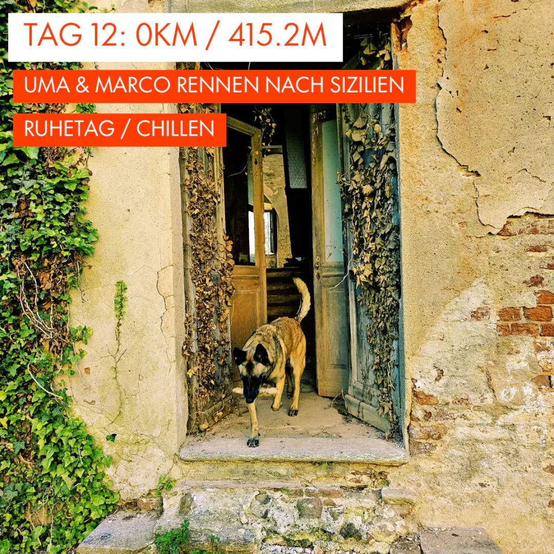 Tag 12: Amunì compà, Uma & Marco rennen nach Sizilien!: 0km  - Ruhetag